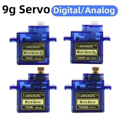 تيانكونغرك TS90M 9g سيرفو محرك ميكرو سيرفو لأجزاء مشروع روبوت الطائرة RC DIY