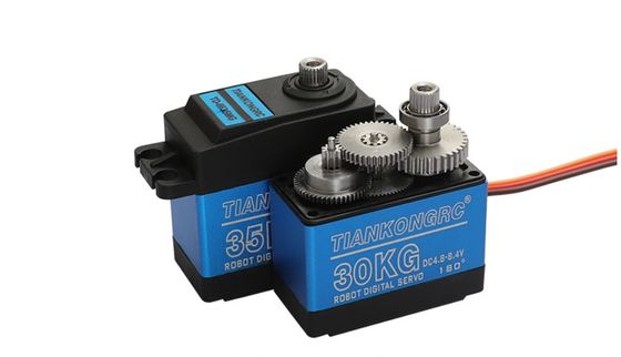 TIANKONGRC TD-6630MG 30 كجم 4.8-8.4 فولت محرك سيرفو رقمي بتروس معدنية لسيارة RC Robot الذكية