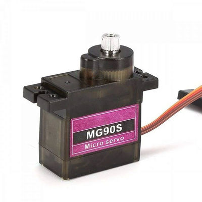 سعر جيد تيانكونغرك MG90S 9g المعدات الألومنيوم سيرفو محرك ميكرو سيرفو ل RC طائرة روبوت DIY مشروع قطع الغيار. ((بدون حد ميكانيكي) الانترنت
