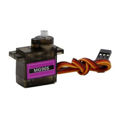 سعر جيد تيانكونغرك MG90S 9g بلاستيك Gear Servo Motor Micro Servo ل RC طائرة روبوت DIY مشروع قطع الغيار. ((بدون حد ميكانيكي) الانترنت