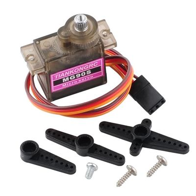 سعر جيد تيانكونغرك MG90S 9g المعدات الألومنيوم سيرفو محرك ميكرو سيرفو ل RC طائرة روبوت DIY مشروع قطع الغيار. الانترنت