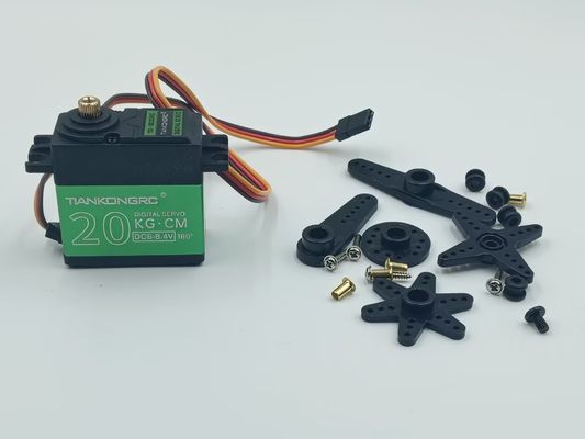 سعر جيد TIANKONGRC TD-8820MG 20kg Metal Gear High Torque 180/270/360° Digital RC Servo Motor  For Remote Control Robot Cars Aircraft الانترنت